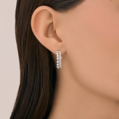 Серьги из серебра