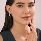 Серьги из серебра