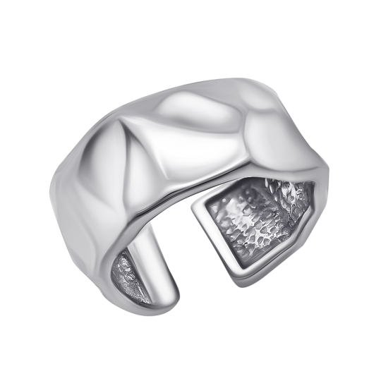 Серьги - конго из серебра 