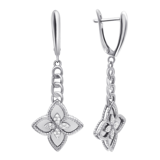 Серьги из серебра