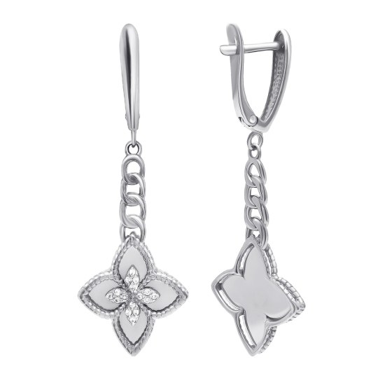 Серьги из серебра