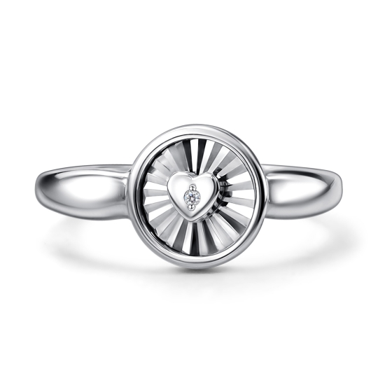 Серьги из серебра с бриллиантами