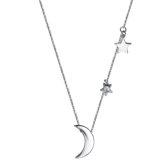 Колье из серебра
