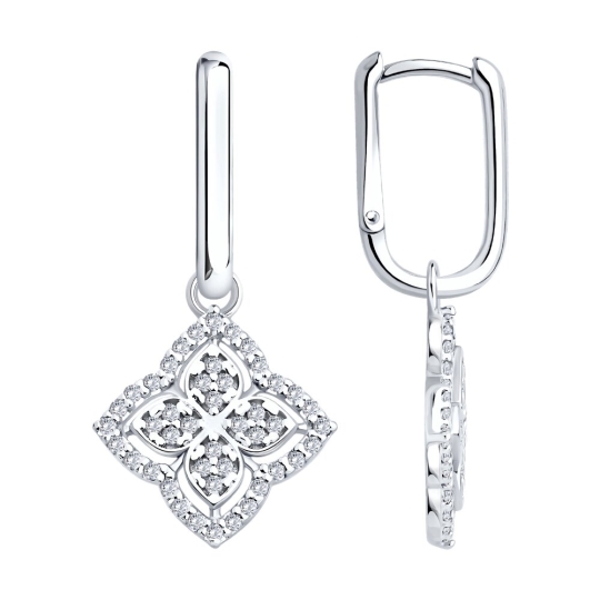 Серьги из серебра 