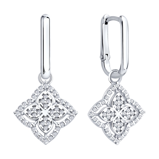 Серьги из серебра 