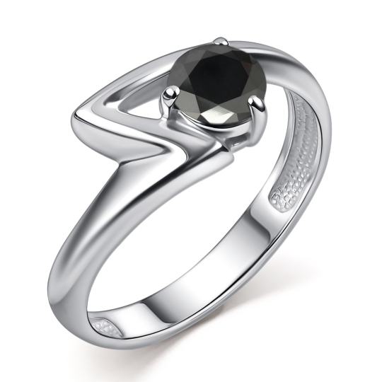 Серьги из серебра с ониксами