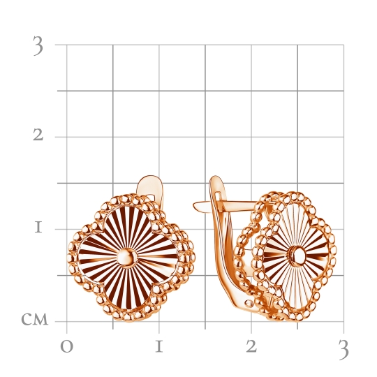 Серьги из золота