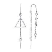 Серьги из серебра
