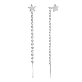 Серьги из серебра