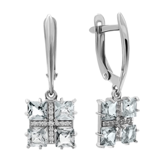 Серьги из серебра