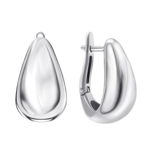 Серьги из серебра