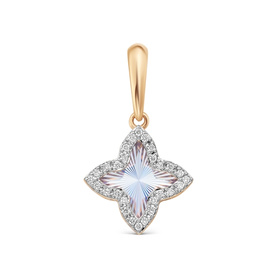 Серьги из золота с бриллиантами