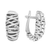 Серьги из серебра