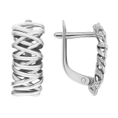 Серьги из серебра