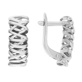 Серьги из серебра