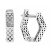 Серьги из серебра