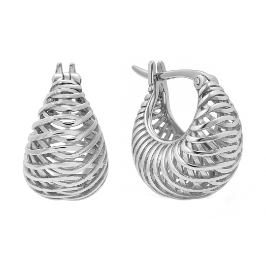 Серьги из серебра