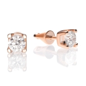 Серьги из золота с бриллиантами