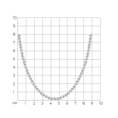 Колье из серебра с фианитами