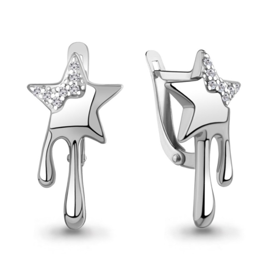Серьги из серебра 