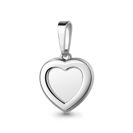 Подвеска из серебра со Swarovski Zirconia