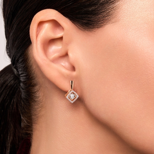 Серьги из золота