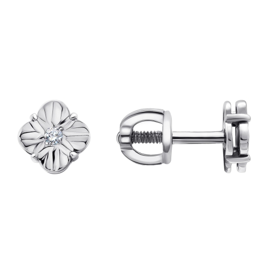 Серьги из золота с бриллиантами