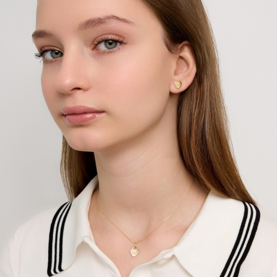 Подвеска из лимонного золота