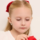 Серьги из серебра с эмалью