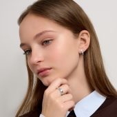 Серьги из серебра 