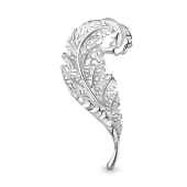 Брошь из серебра