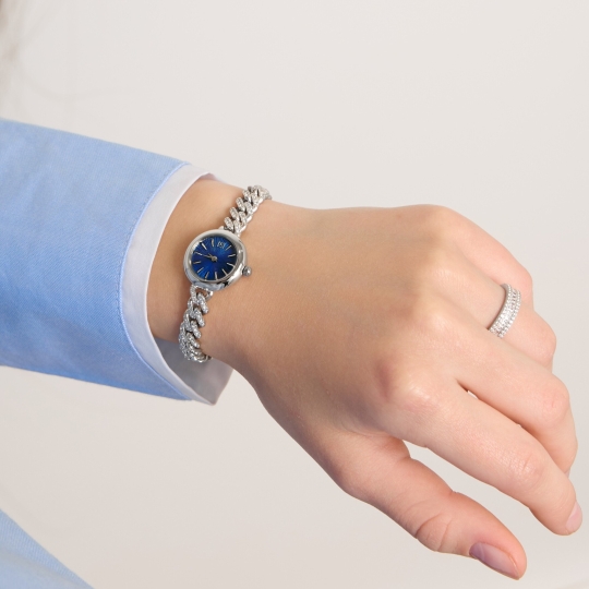 Серебряные мужские часы