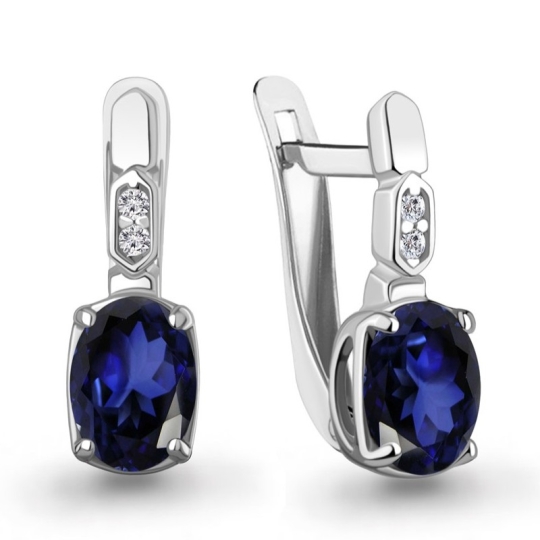 Серьги из серебра 