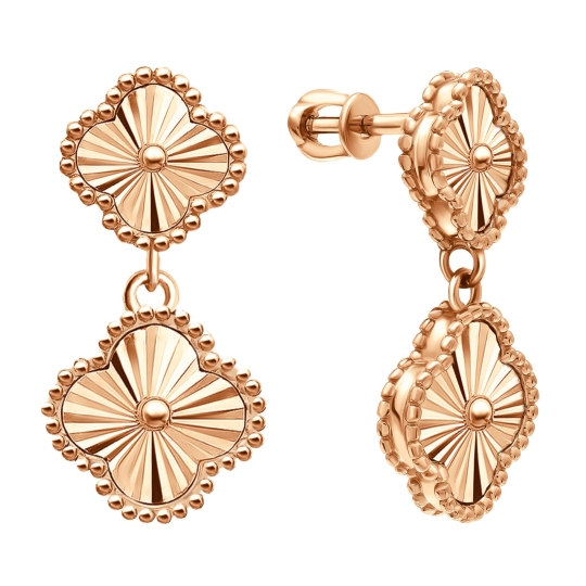 Серьги из золота с бриллиантами