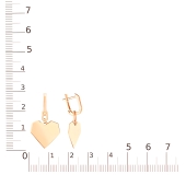 Серьги-трансформеры из золота