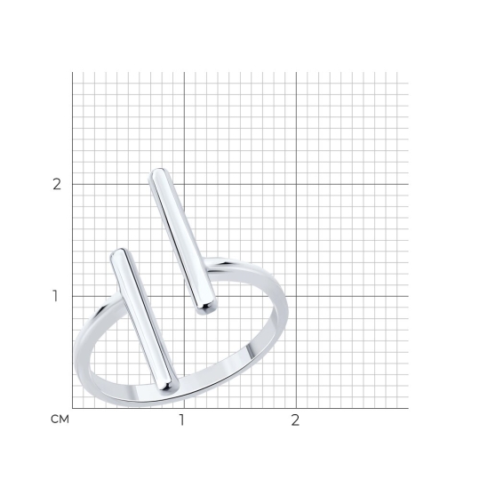 Кольцо из серебра