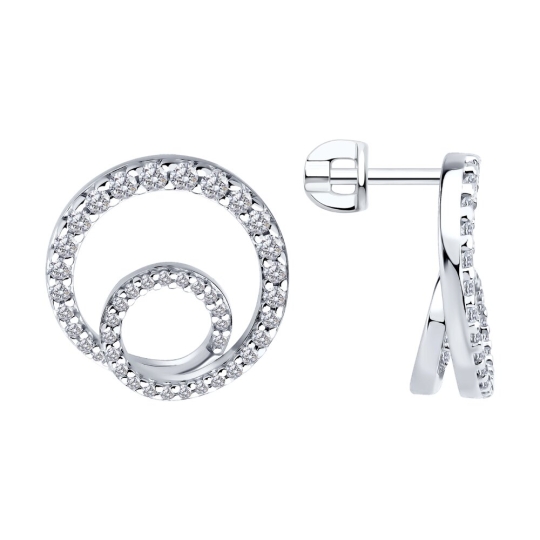 Серьги из серебра