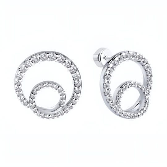 Серьги из серебра