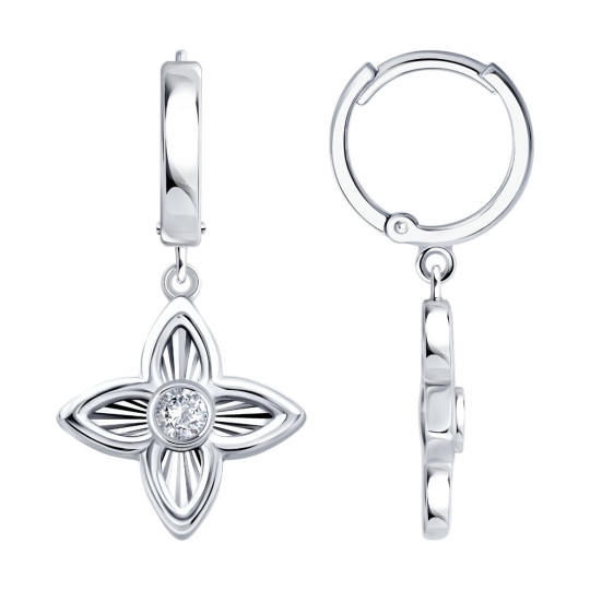 Серьги из серебра 