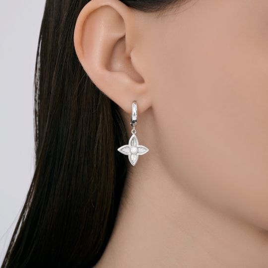 Серьги из серебра 