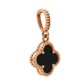 Подвеска из золота с ониксом