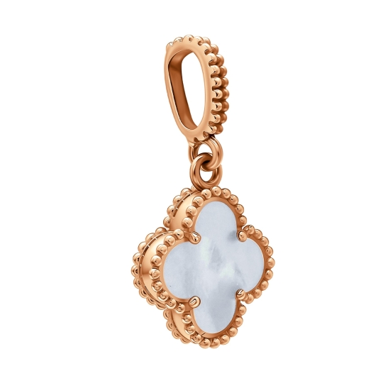 Подвеска из золота с фианитами