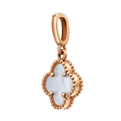 Подвеска из золота с перламутром