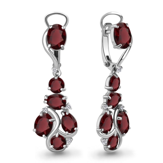 Серьги из серебра