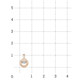 Подвеска из золота с 