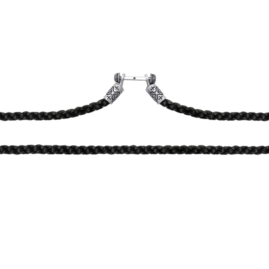 Цепь из серебра плетения "Кобра" Цепь из серебра плетения "Кобра"