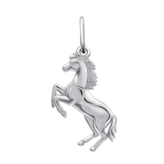 Подвеска из серебра с ляписом