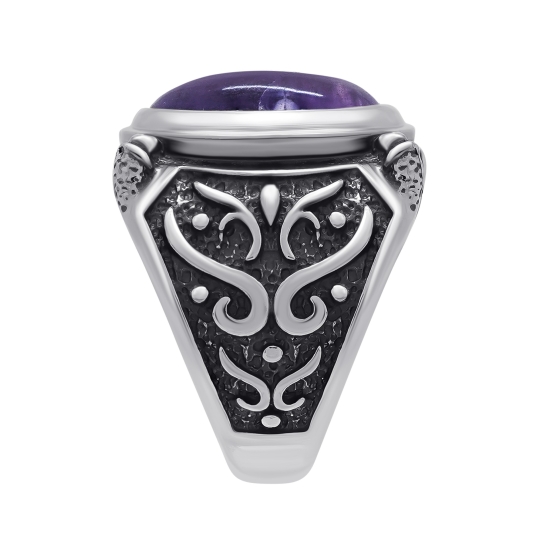 Кольцо из серебра с ювелирным кристаллом Кольцо из серебра с ювелирным кристаллом