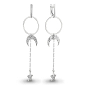 Серьги из серебра