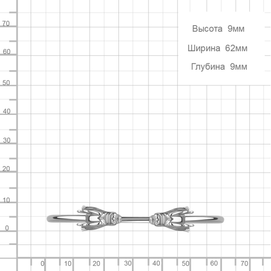 Кольцо из серебра